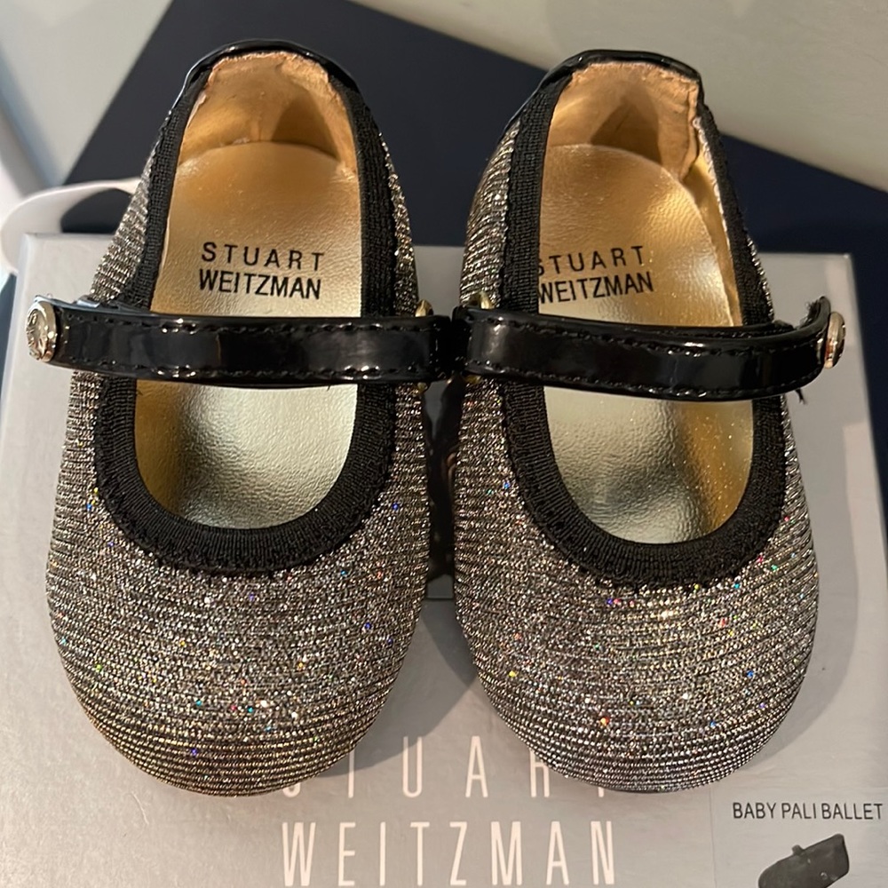 Stuart Weitzman “My First Weitzmans” Baby Pali Ballet Shoe